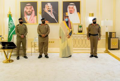 سمو أمير الباحة يستقبل اللواء العاصمي ويتسلم تقريري الآبار وأعمال الدفاع المدني