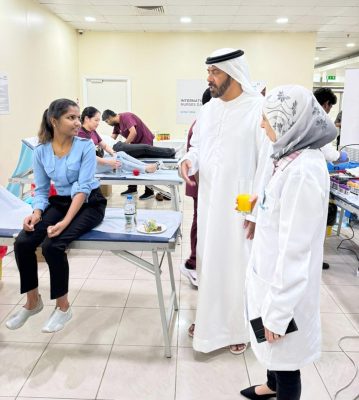 حملة واسعة لجمعية الإمارات للسرطان في اليوم العالمي للتبرع بالدم..
